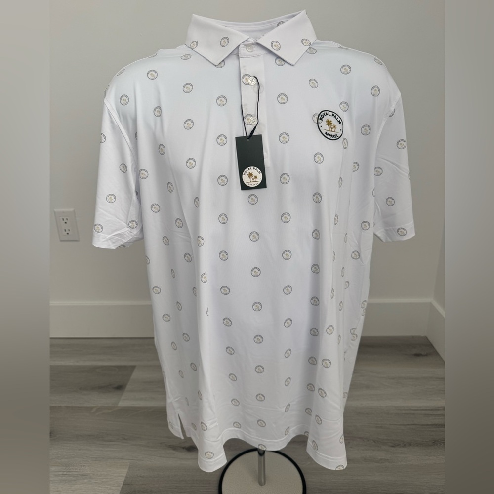 Mens 'Logo man' Golf Polo